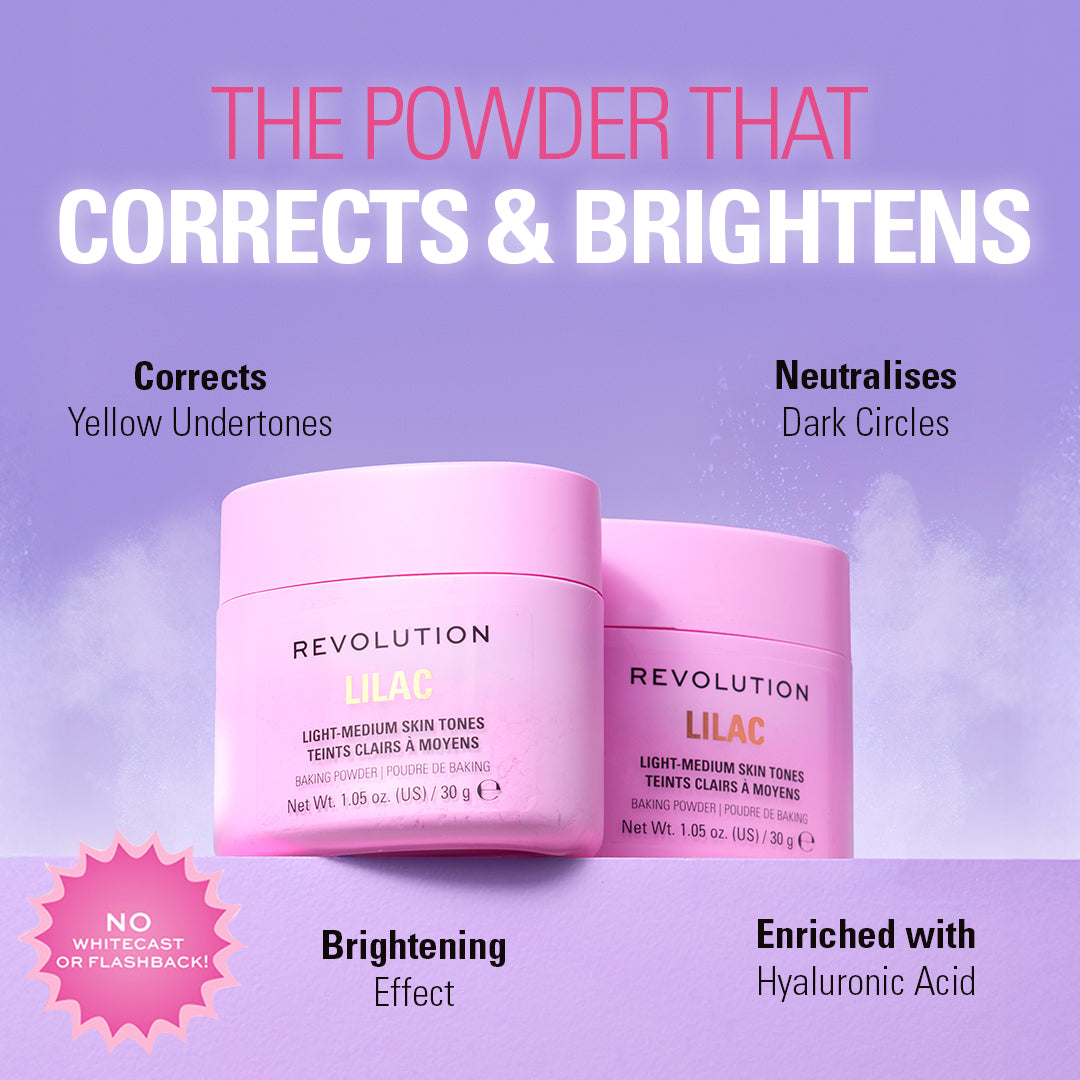 Makeup Revolution Loose Baking Powder - 30gm
