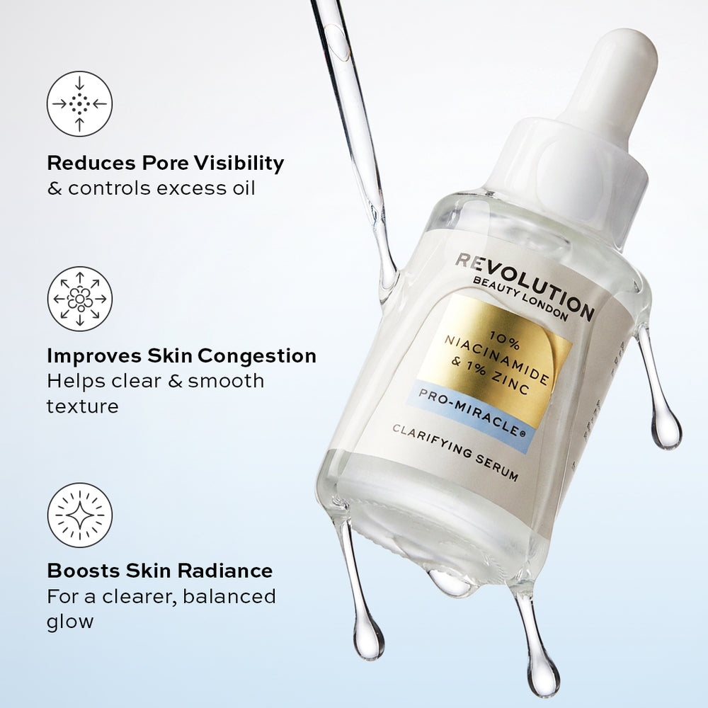 Revolution Pro Miracle 10% Niacinamide & 1% Zinc Serum