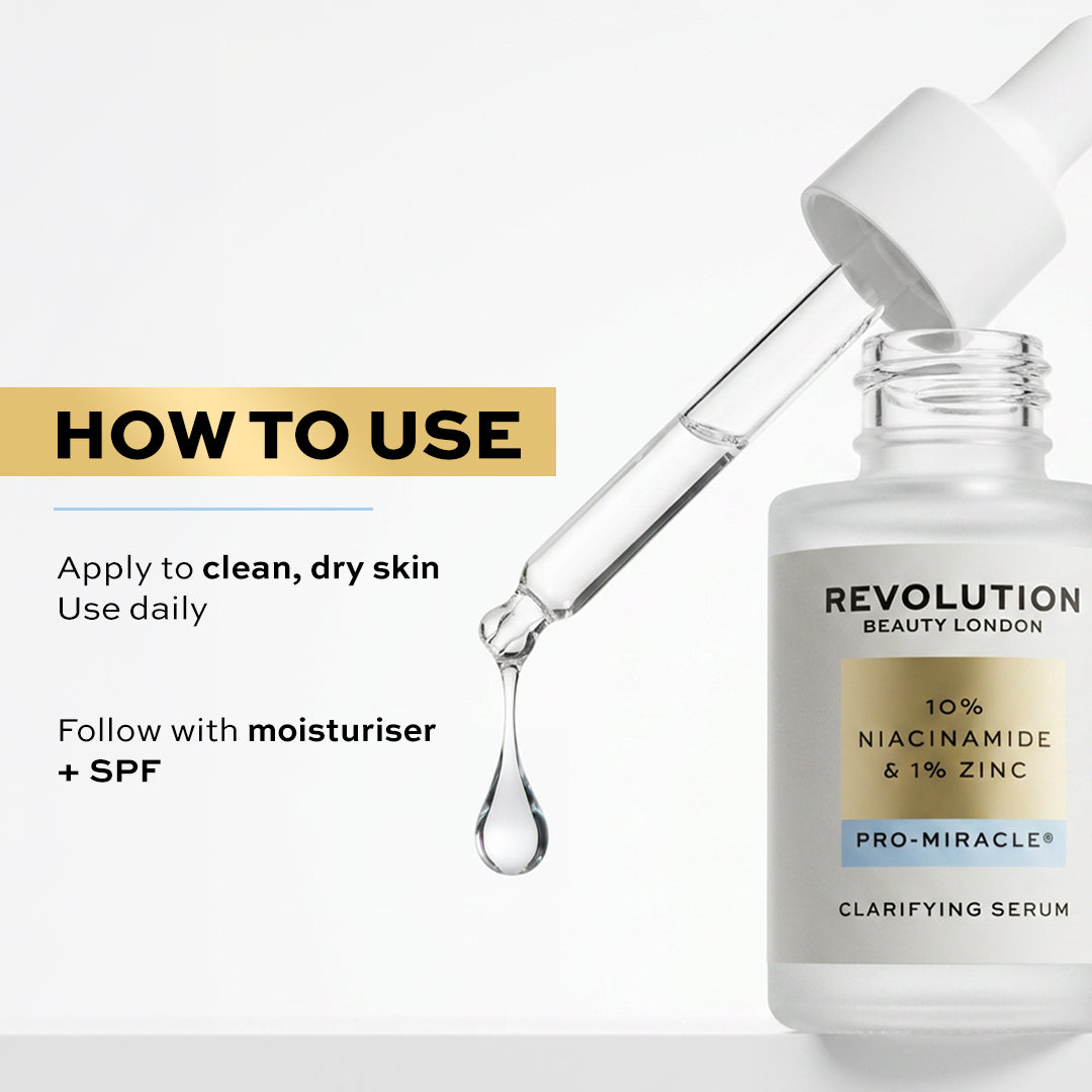 Revolution Pro Miracle 10% Niacinamide & 1% Zinc Serum