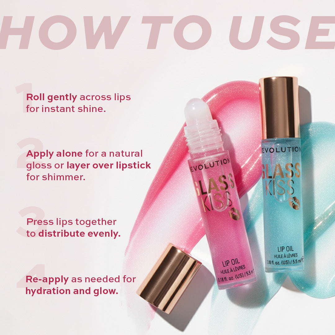 Glass Kiss Roller Ball Lip Oil