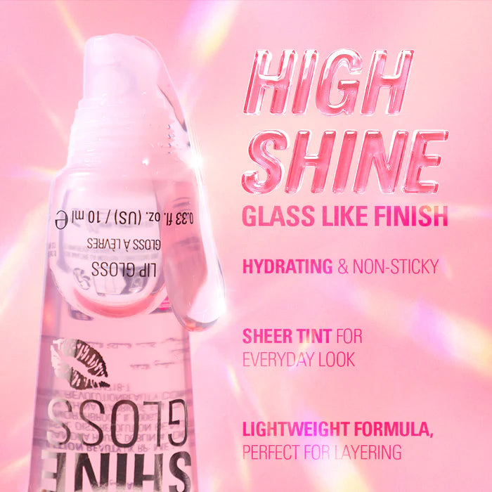 Makeup Revolution Shine Lip Gloss - Pack of 2
