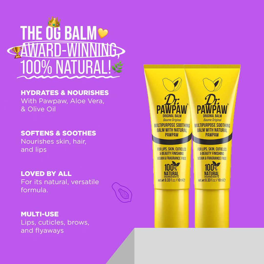 Original Multipurpose Lip Balm - Pack of 2