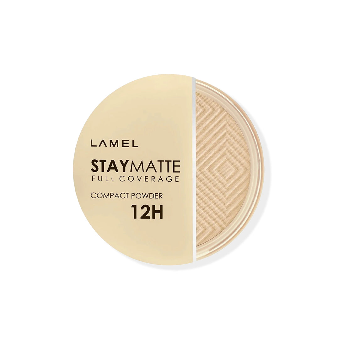 Lamel Stay Matte Compact Powder-cold-ivory-402