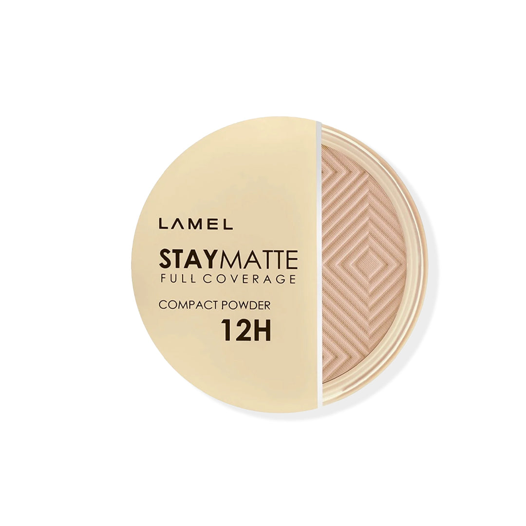 Lamel Stay Matte Compact Powder-cold-ivory-402