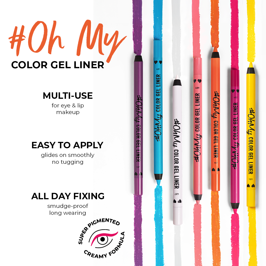 Lamel Long Lasting OH My Color Gel Eye Liner