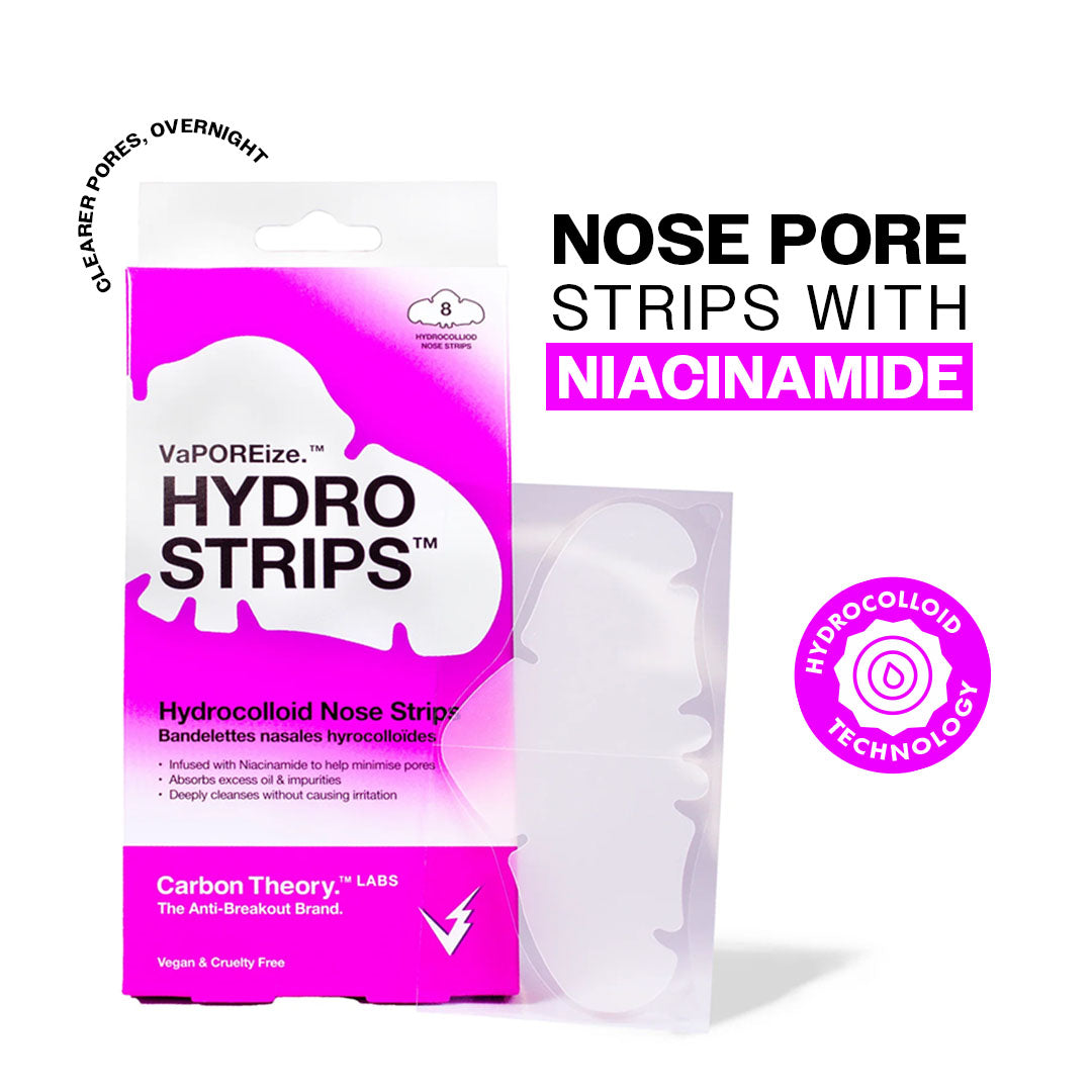 Carbon Theory VaPOREize Nose Pore Strips with Niacinamide x8