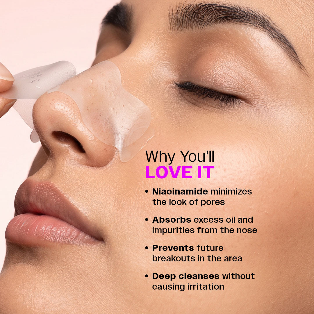 Carbon Theory VaPOREize Nose Pore Strips with Niacinamide x8