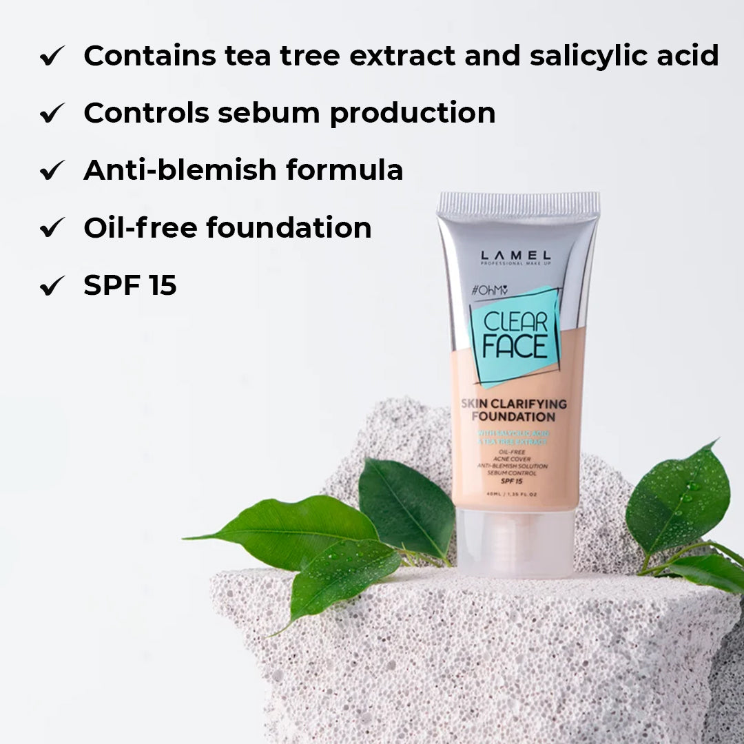 Lamel Oh my Clear Face Foundation SPF15
