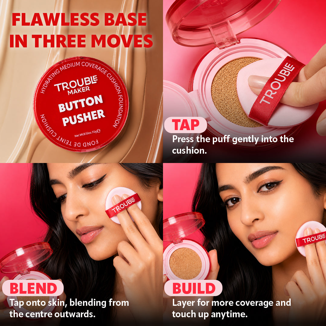 Button Pusher Air Cushion Foundation