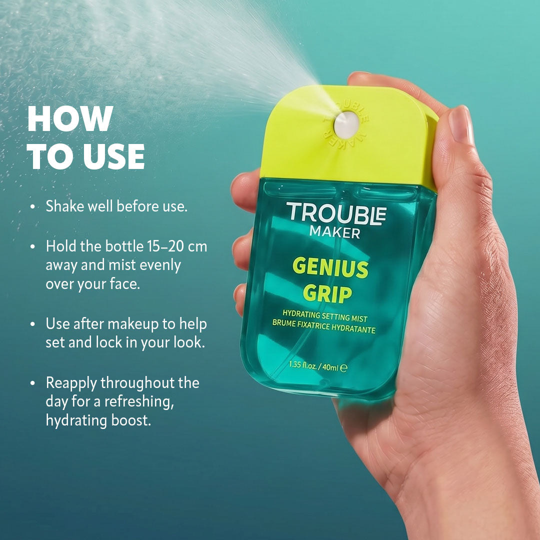 Trouble Maker Genius Grip Hydrating Setting Mist