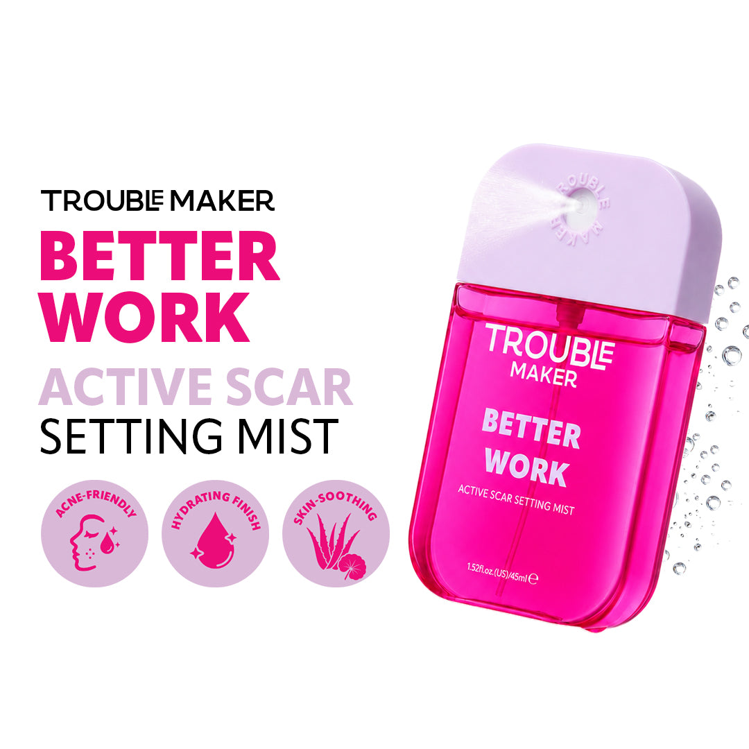 Trouble Maker Better Work Active Scar Setting Mist