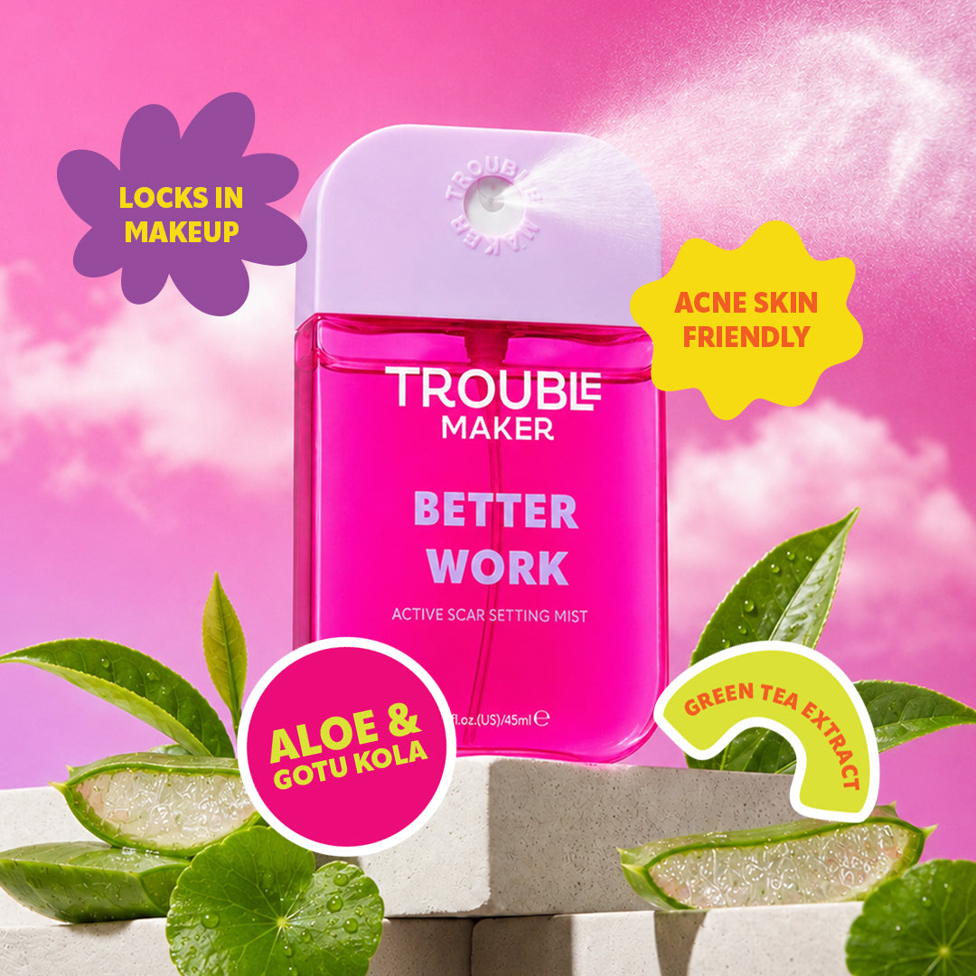 Trouble Maker Better Work Active Scar Setting Mist