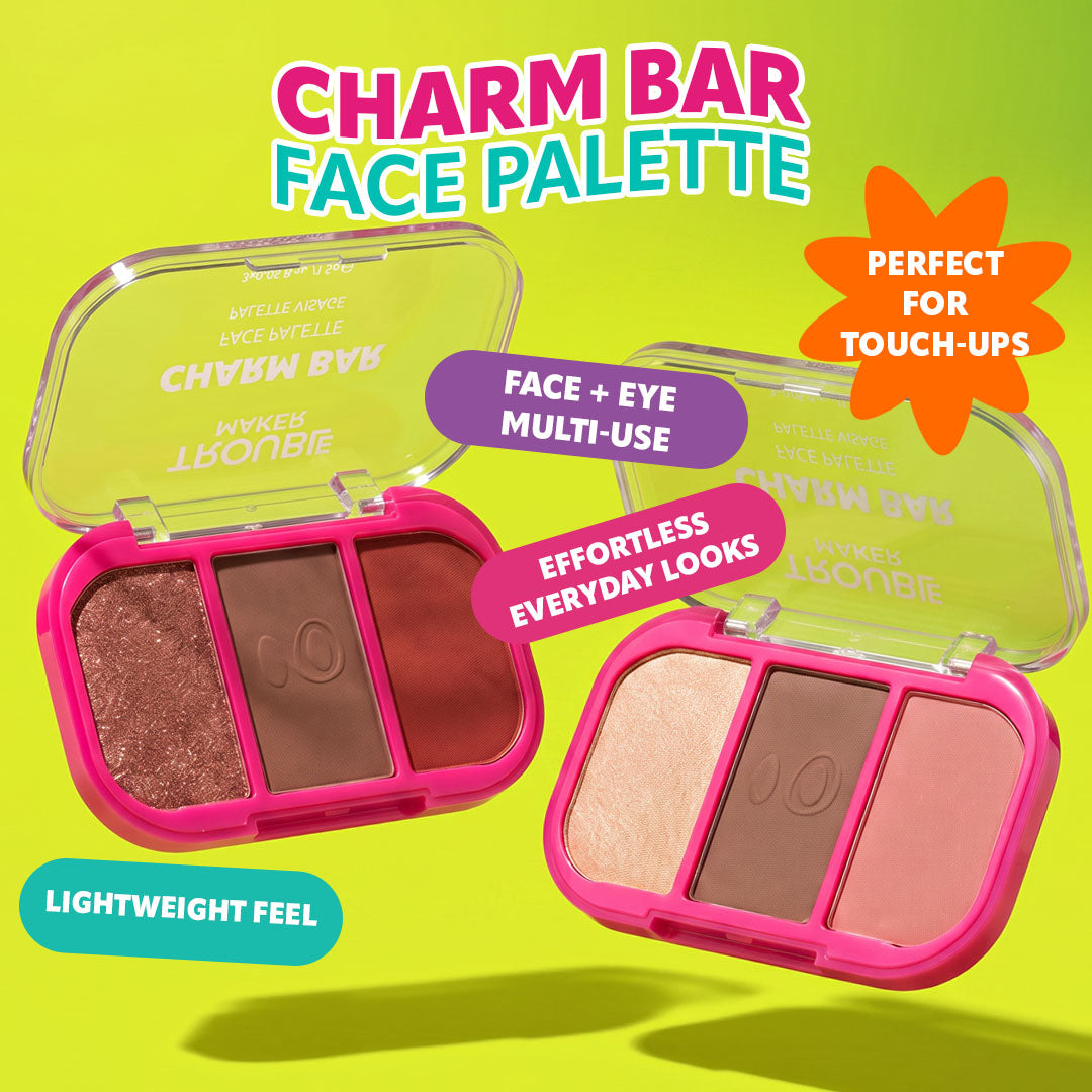 Charm Bar Face Trio Palette