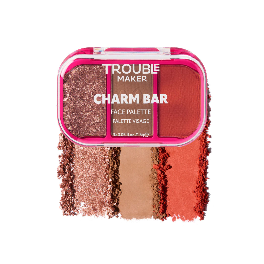 Charm Bar Face Trio Palette