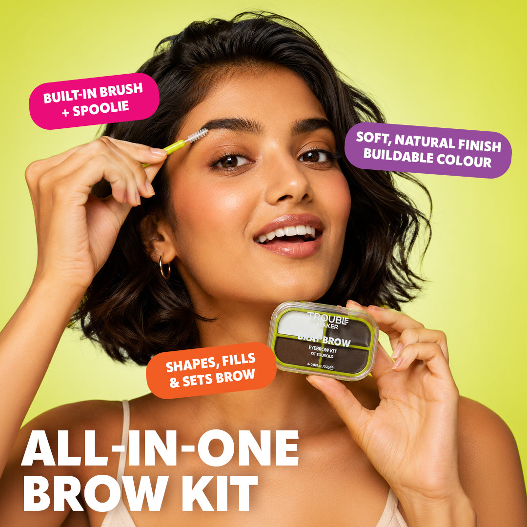 Brat Brow Kit Dark Brown