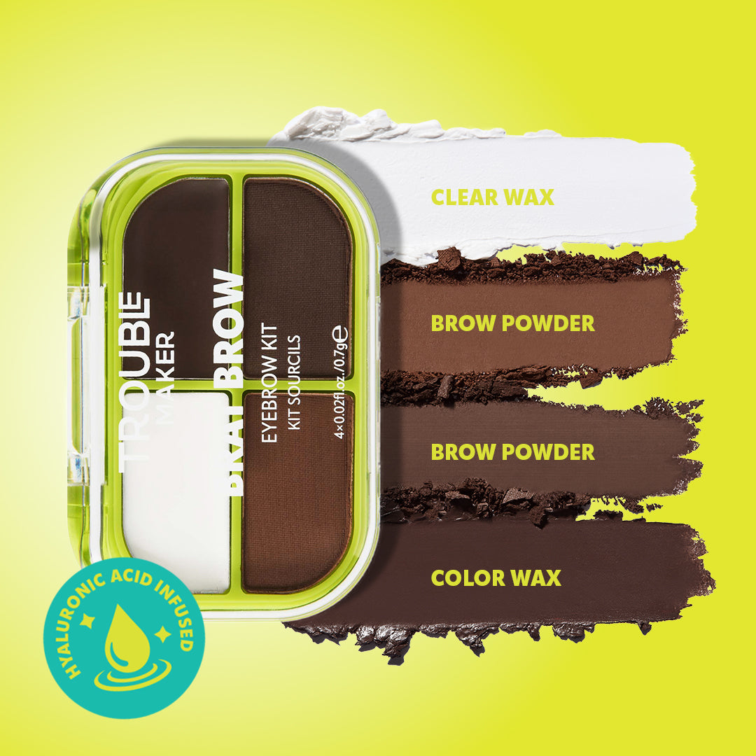 Brat Brow Kit Dark Brown