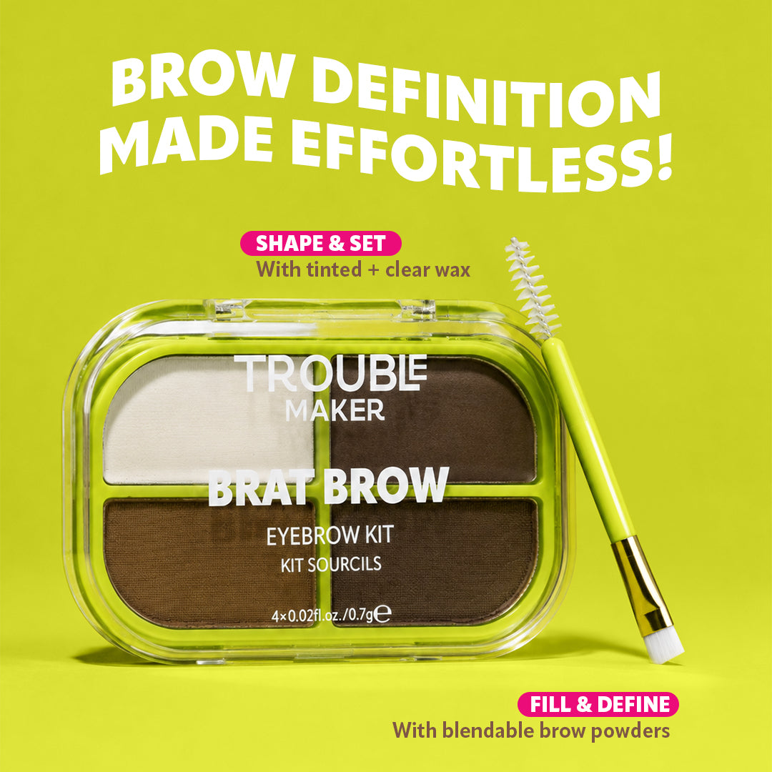 Brat Brow Kit Dark Brown