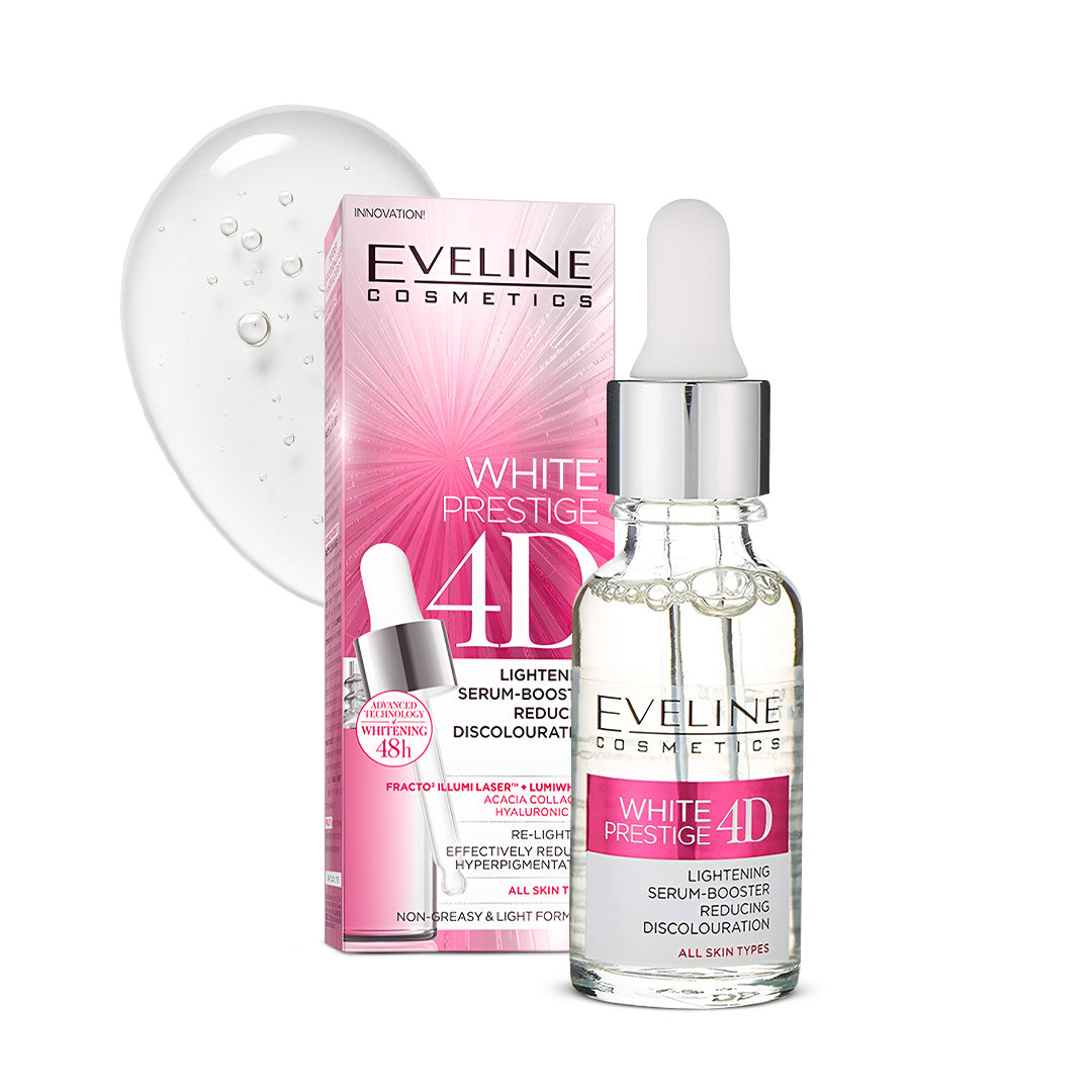 White Prestige 4D Lightening Serum-booster Reducing Discolouration 18ml