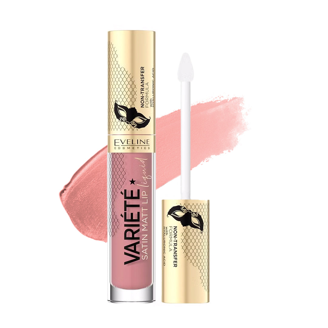 Eveline Cosmetics Variete Satin Matt Lip Liquid Lipstick