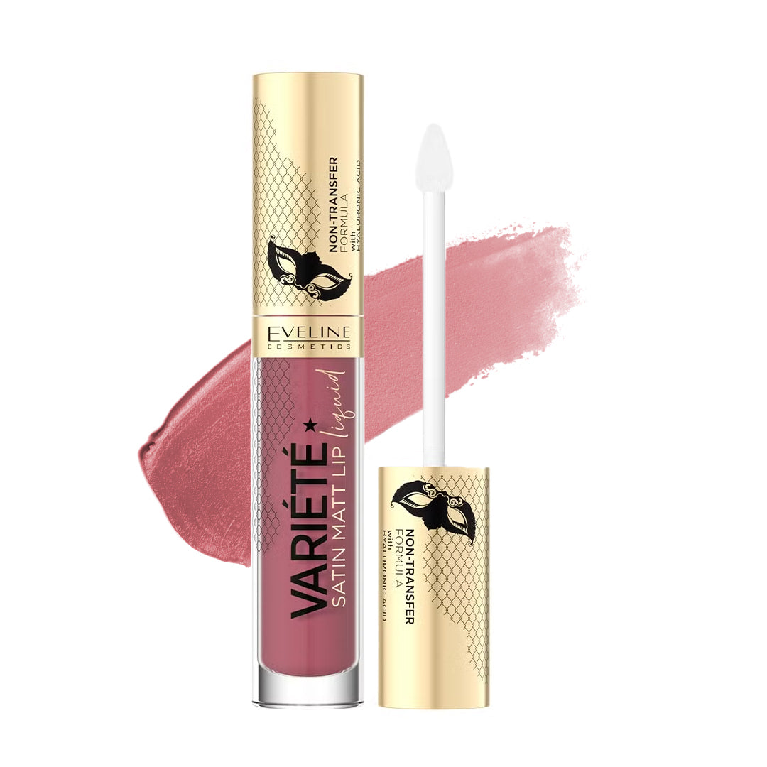 Eveline Cosmetics Variete Satin Matt Lip Liquid Lipstick