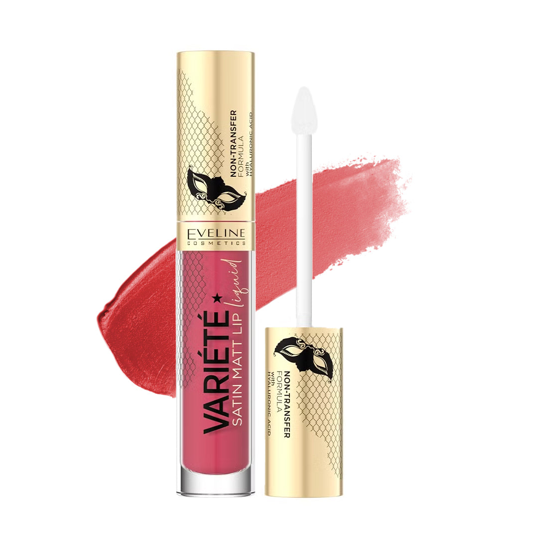 Eveline Cosmetics Variete Satin Matt Lip Liquid Lipstick