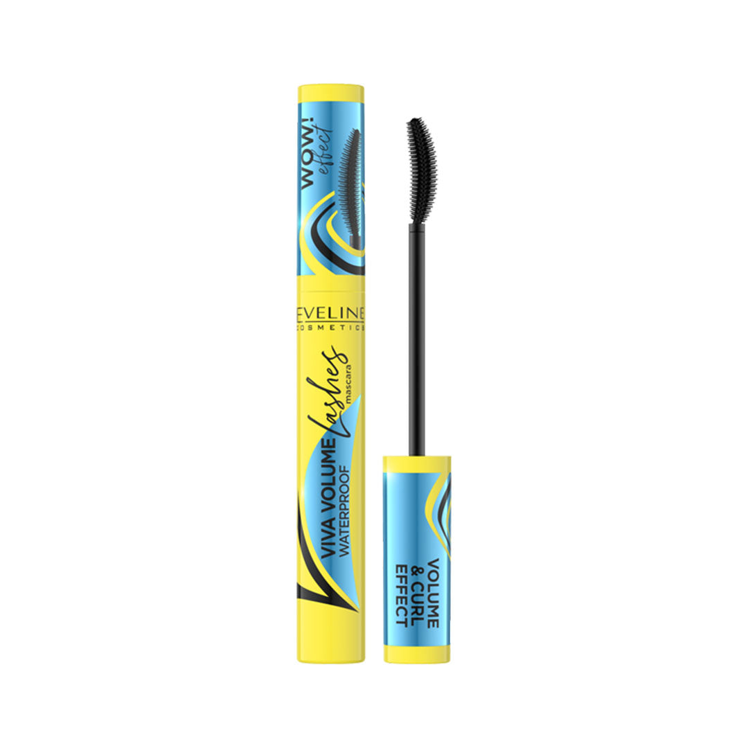 Eveline Cosmetics Viva Volume Lashes Waterproof Mascara BLACK 10 ml