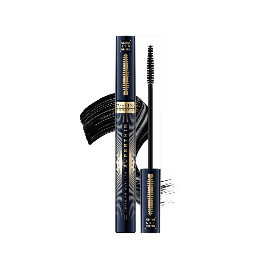 Eveline Cosmetics Superthin Defining Mascara BLACK 6 ml