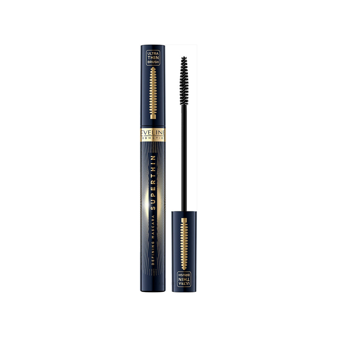 Eveline Cosmetics Superthin Defining Mascara BLACK 6 ml