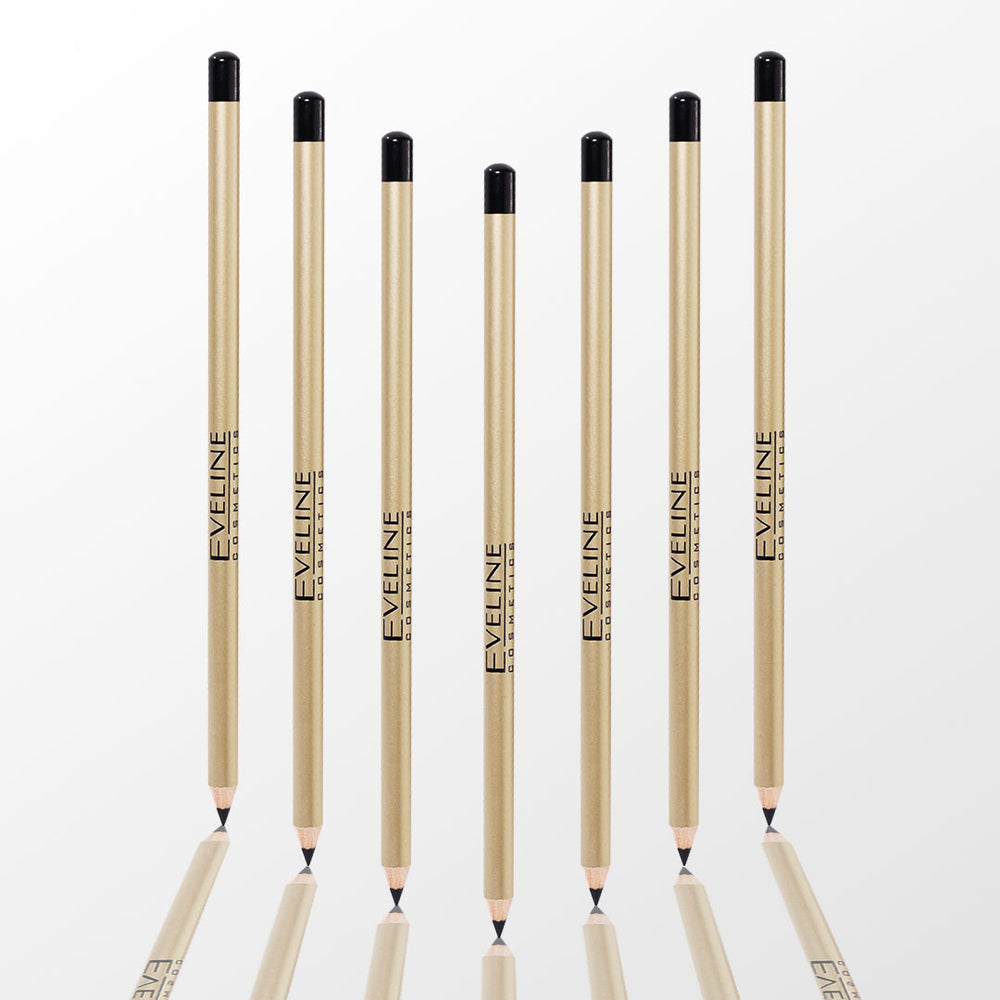 Eveline Cosmetics Eyeliner Eye Pencil - Black 2 gm