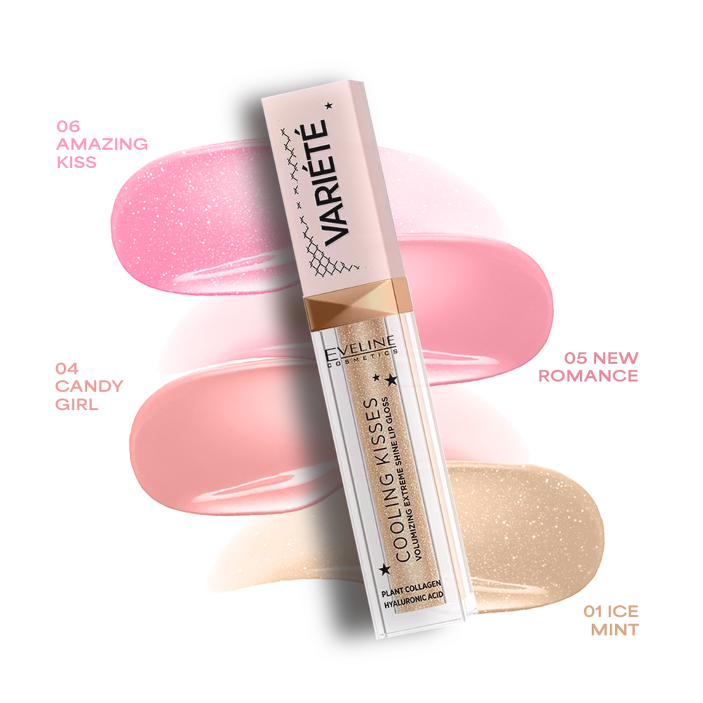 Eveline Cosmetics Variete Cooling Kisses Lip Gloss