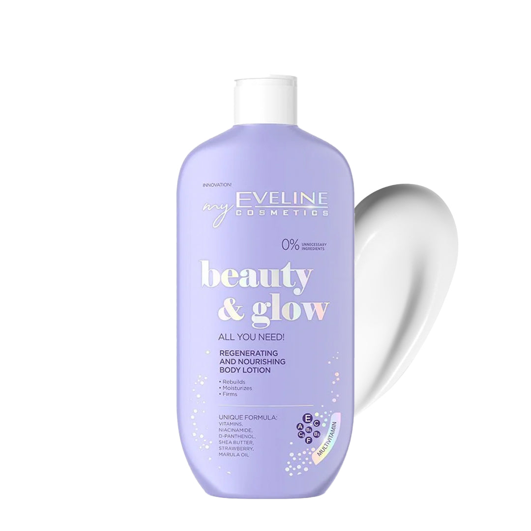 Eveline Cosmetics Beauty & Glow Regenerating And Nourishing Body Lotion 350 ml