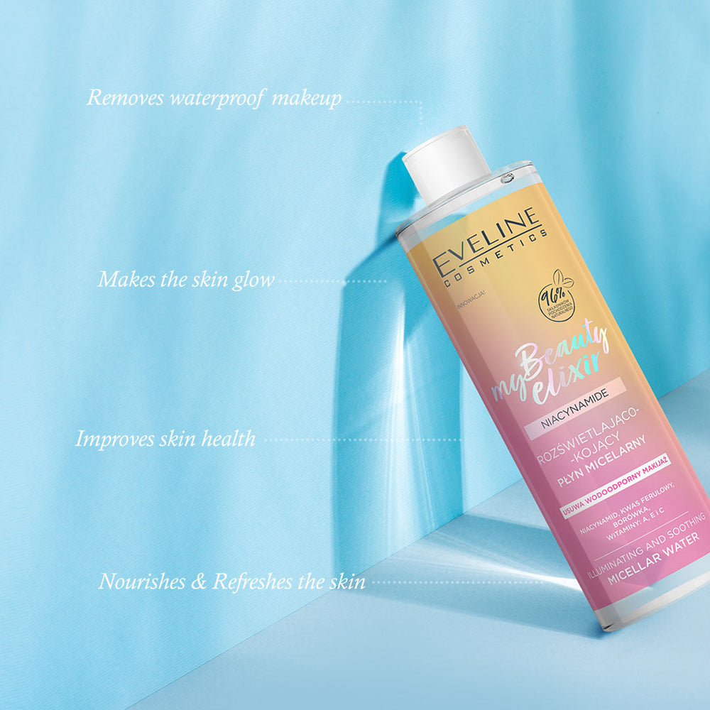 Eveline Cosmetics My Beauty Elixir Illuminating And Soothing Micellar Water 400ml