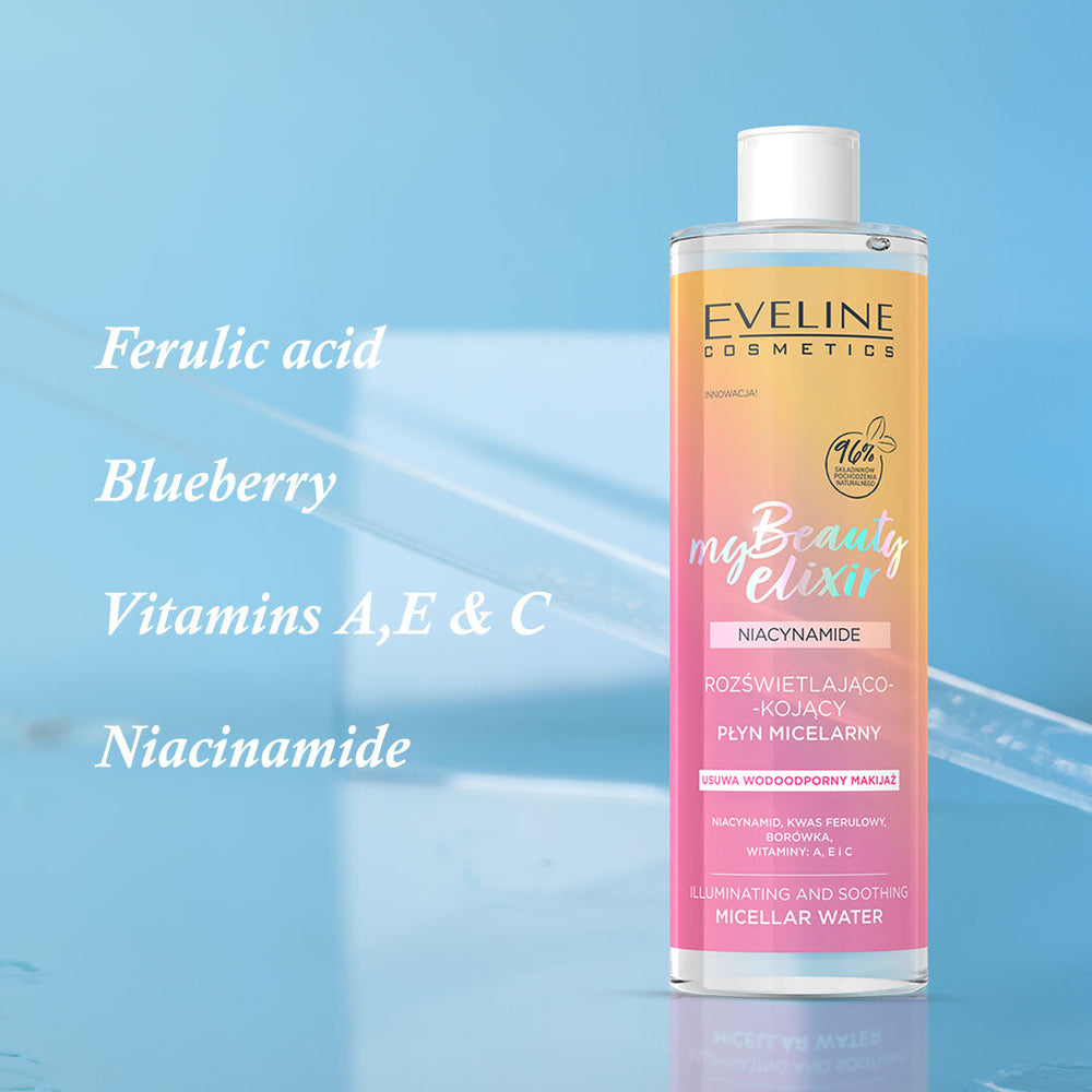 Eveline Cosmetics My Beauty Elixir Illuminating And Soothing Micellar Water 400ml