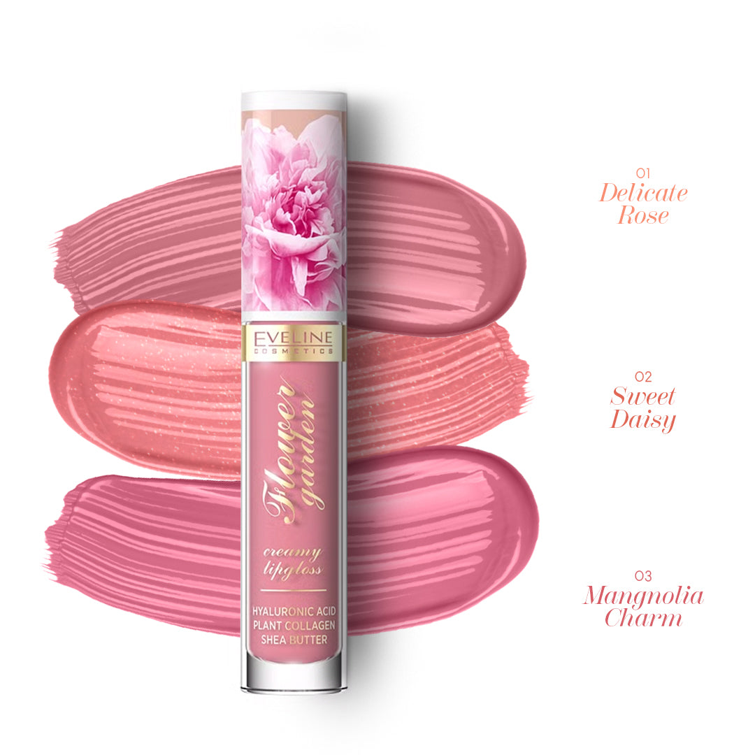 Eveline Cosmetics Flower Garden Creamy Lip Gloss