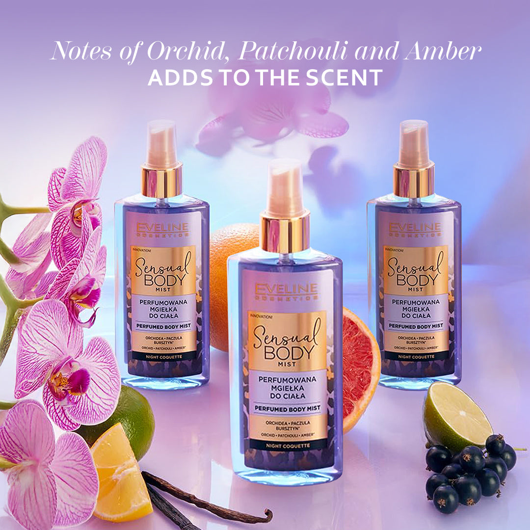 Buy Eveline Cosmetics Sensual Body Mist Perfume HOK Makeup