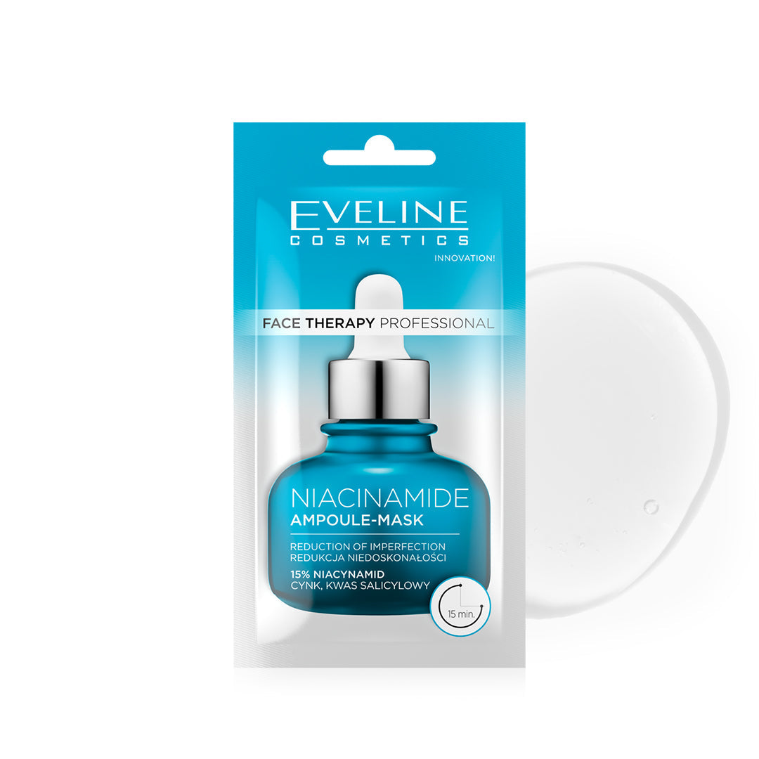 Eveline Cosmetics Face Therapy Professional Ampoule-Mask Nacinamide 8 Ml