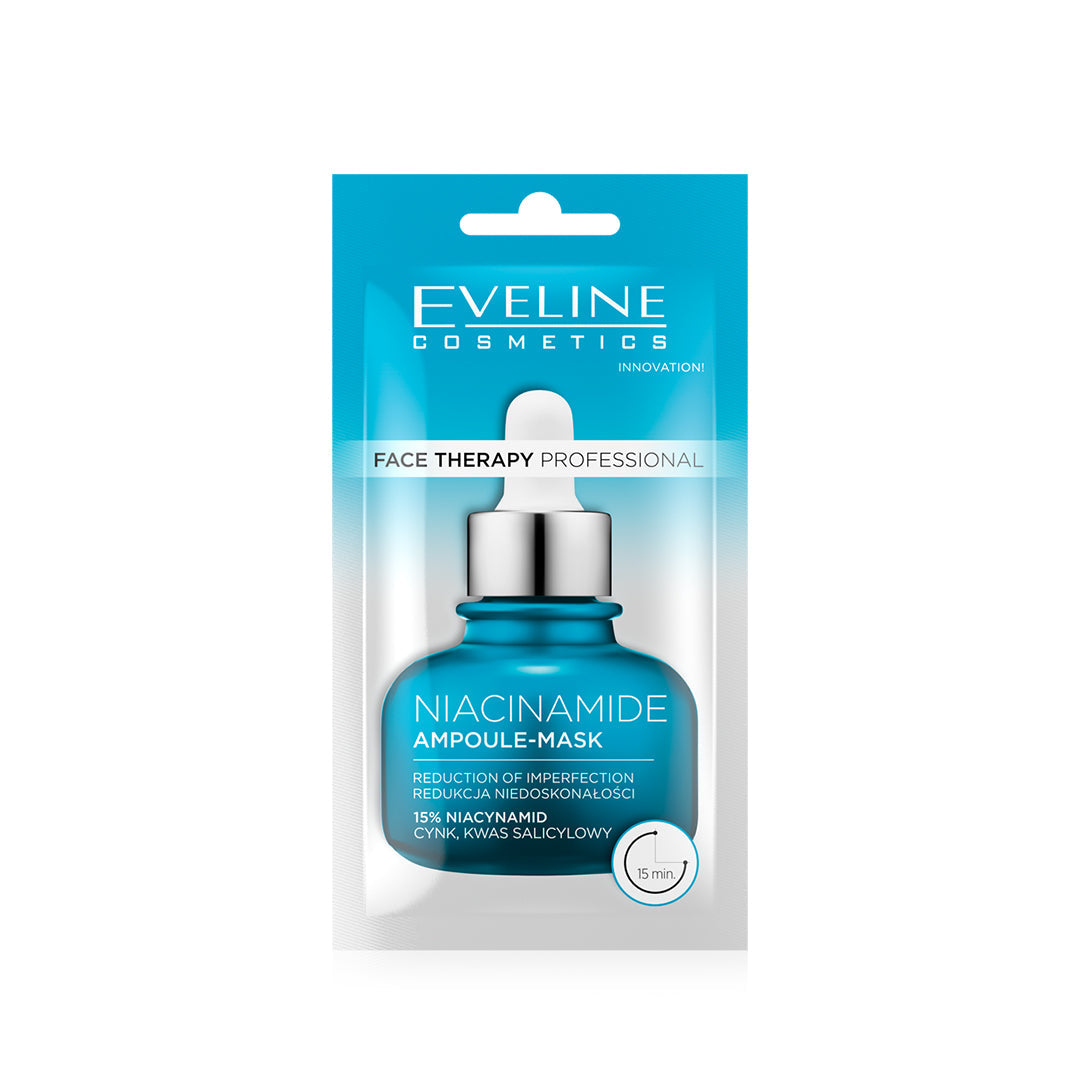 Eveline Cosmetics Face Therapy Professional Ampoule-Mask Nacinamide 8 Ml