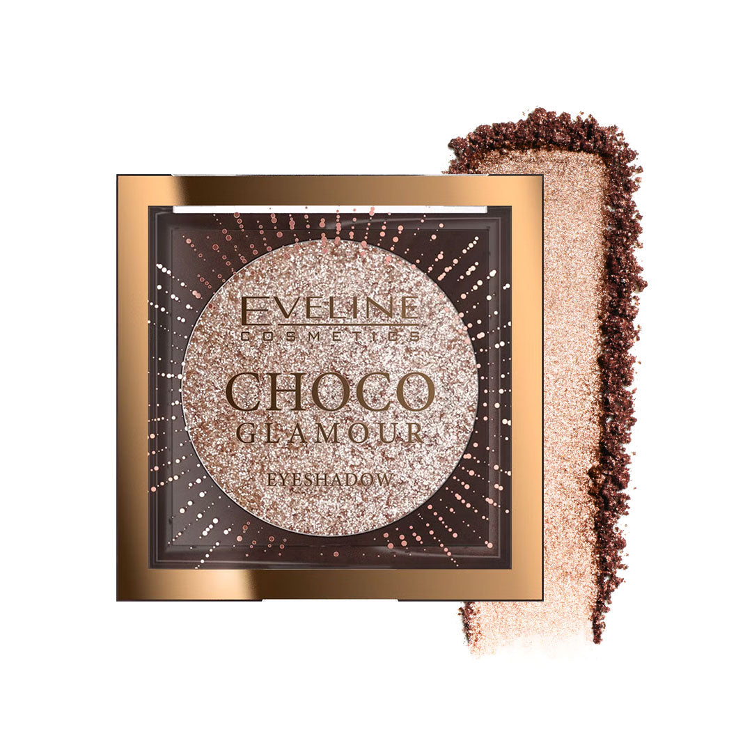 Eveline Cosmetics Choco Glamour Mono Eyeshadow - Moon Sparkle