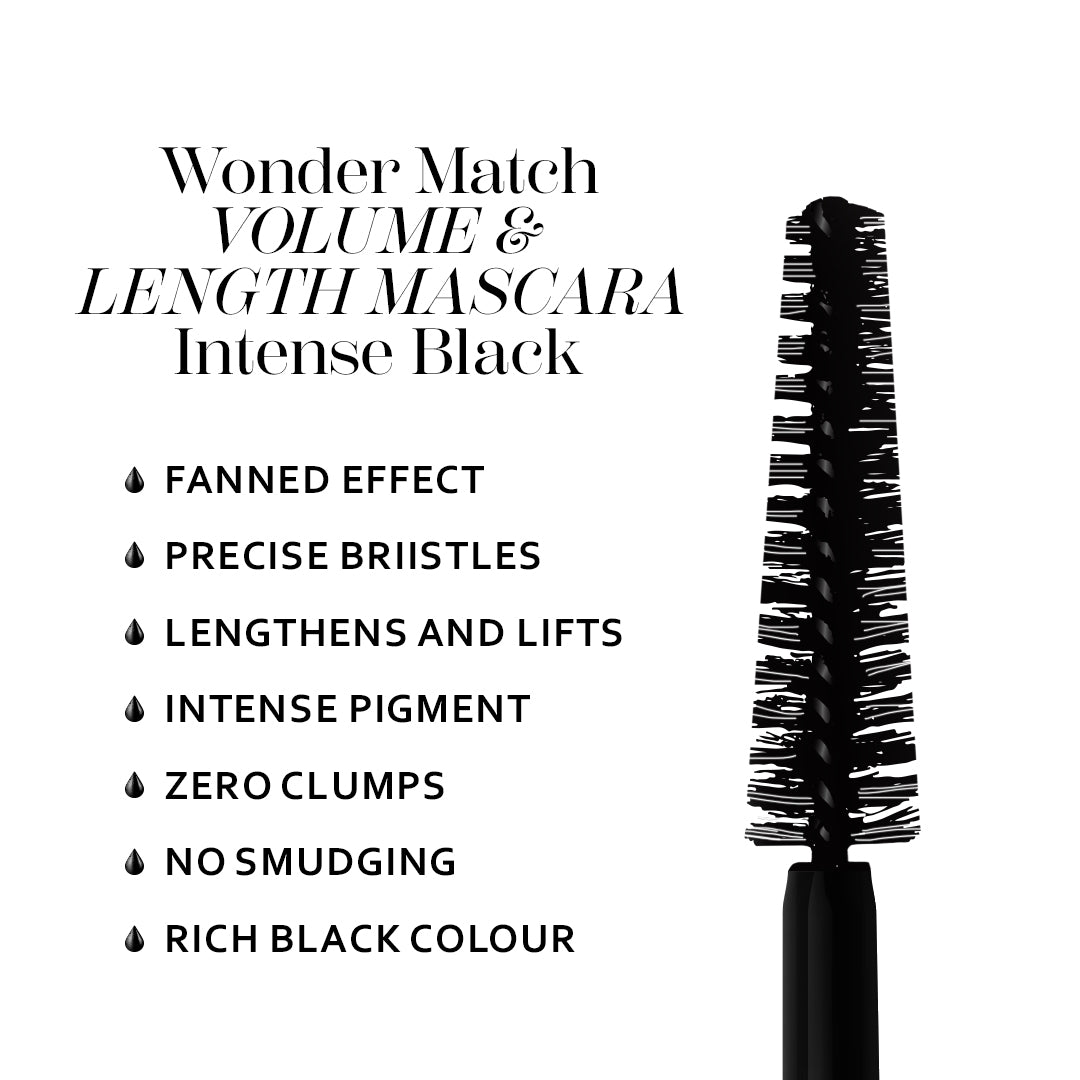 Wonder Match Volume & Length Mascara Intense Black