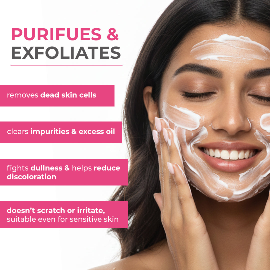 White Prestige 4D Whitening Facial Scrub 150ml