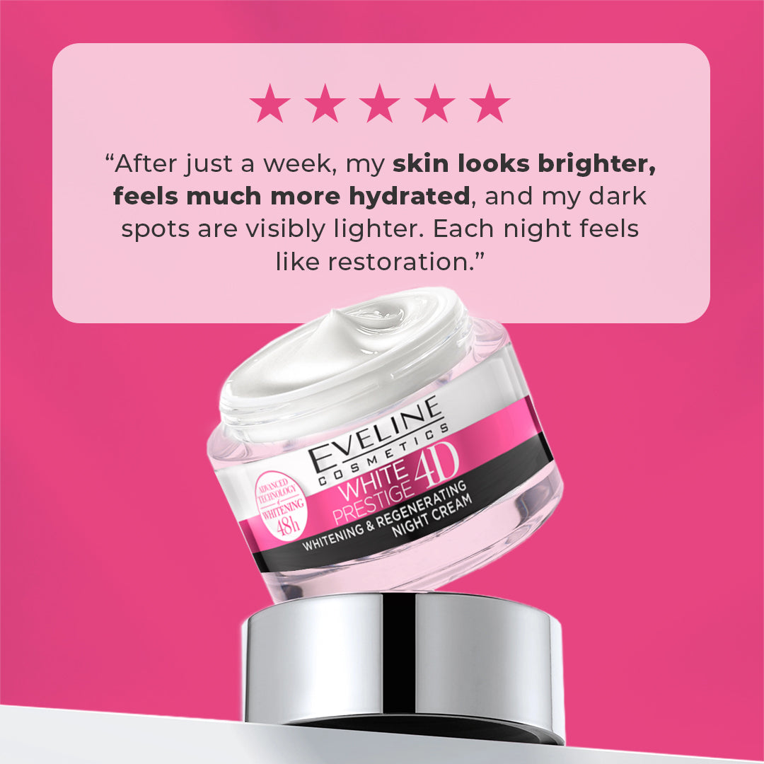White Prestige 4D Whitening And Regenerating Night Cream 50ml