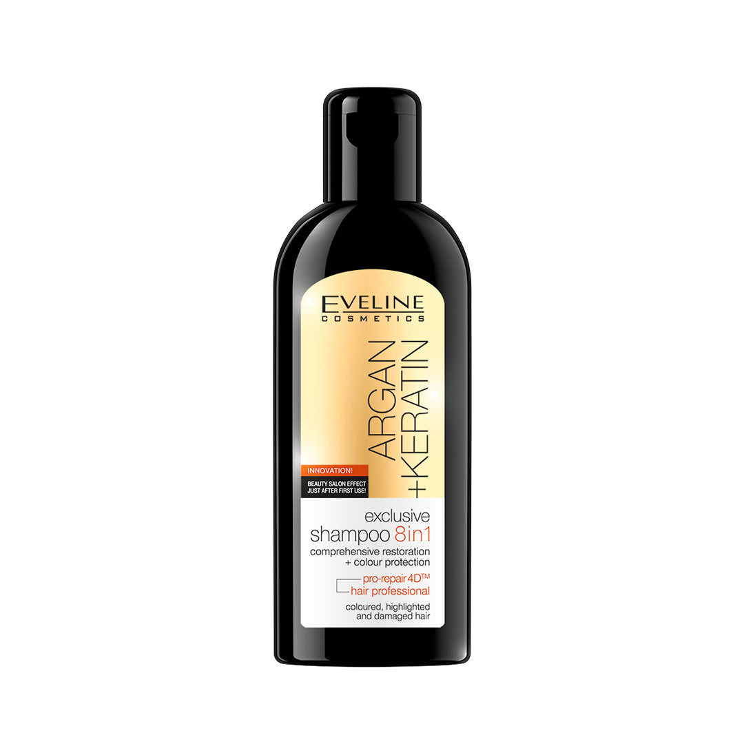 Argan + Keratin Exclusive Shampoo 8 in 1 150ml