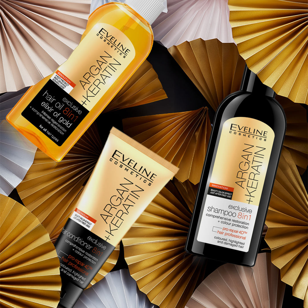 Argan + Keratin Exclusive Shampoo 8 in 1 150ml