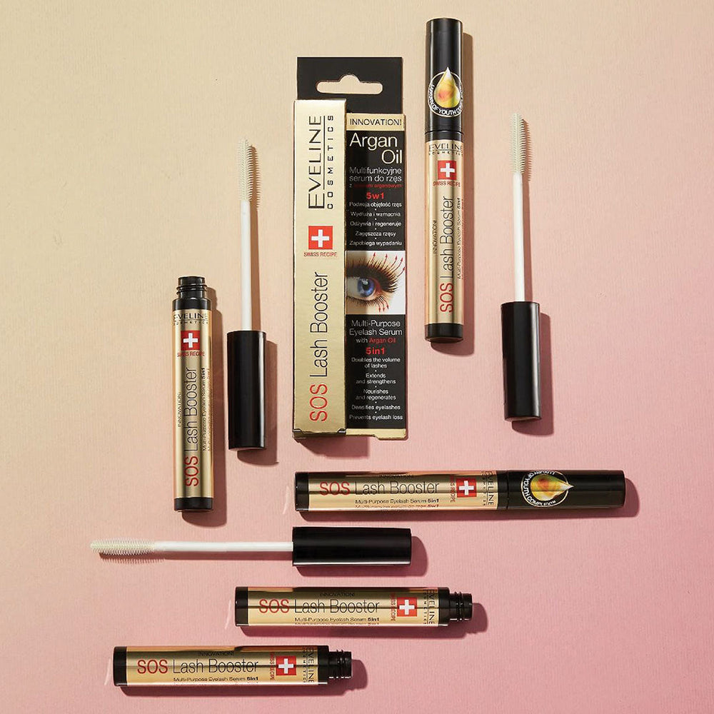 SOS Lash Booster Eyelash Serum 5 in 1 With Argan Oil