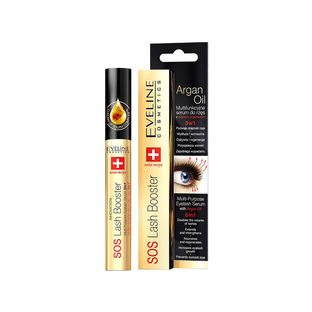 SOS Lash Booster Eyelash Serum 5 in 1 With Argan Oil