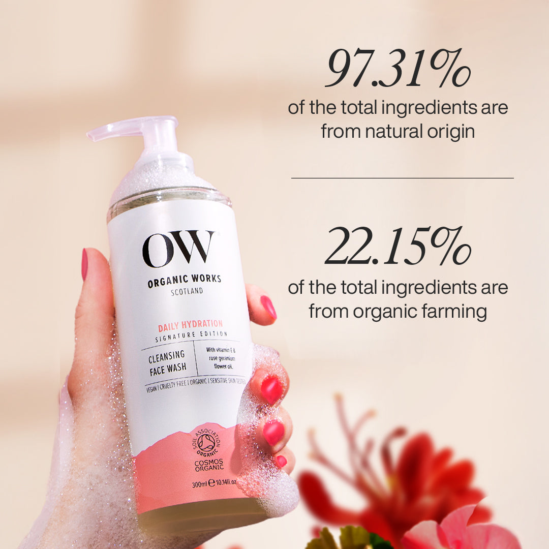 Organic Works Cleansing Face Wash