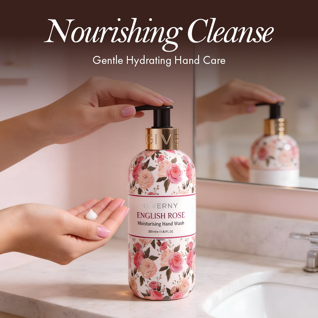 Giverny English Rose Moisturising Hand Wash