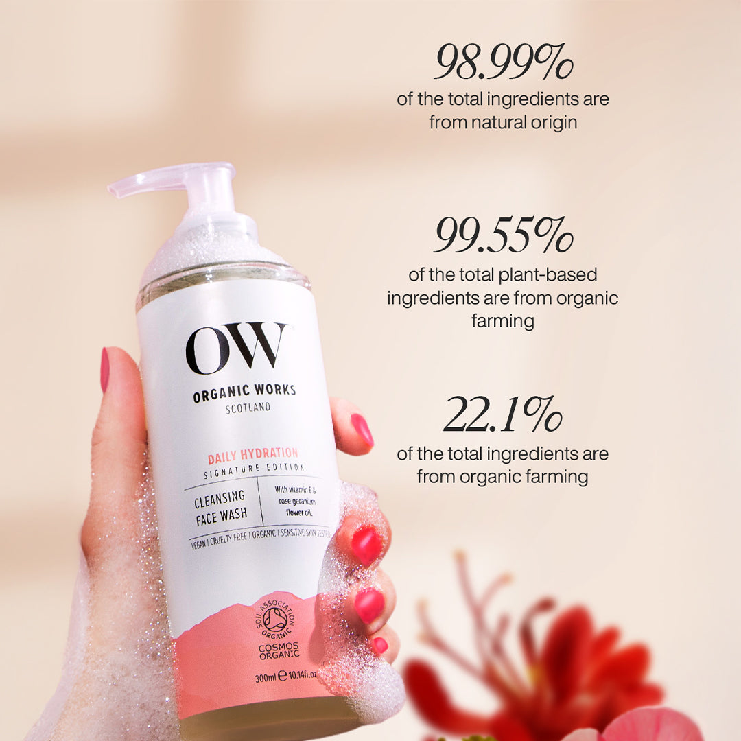 Organic Works Cleansing Face Wash