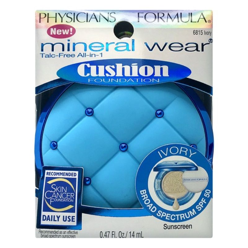 Physicians Formula Mineral Wear Cushion Spf 50 -  Ivory - HOK Makeup