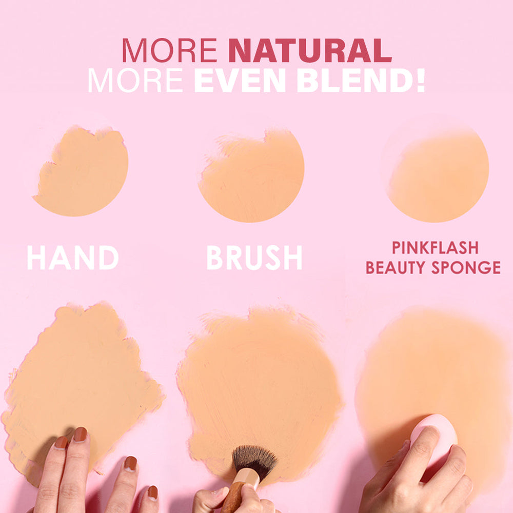 PINKFLASH Beauty Blender Pink